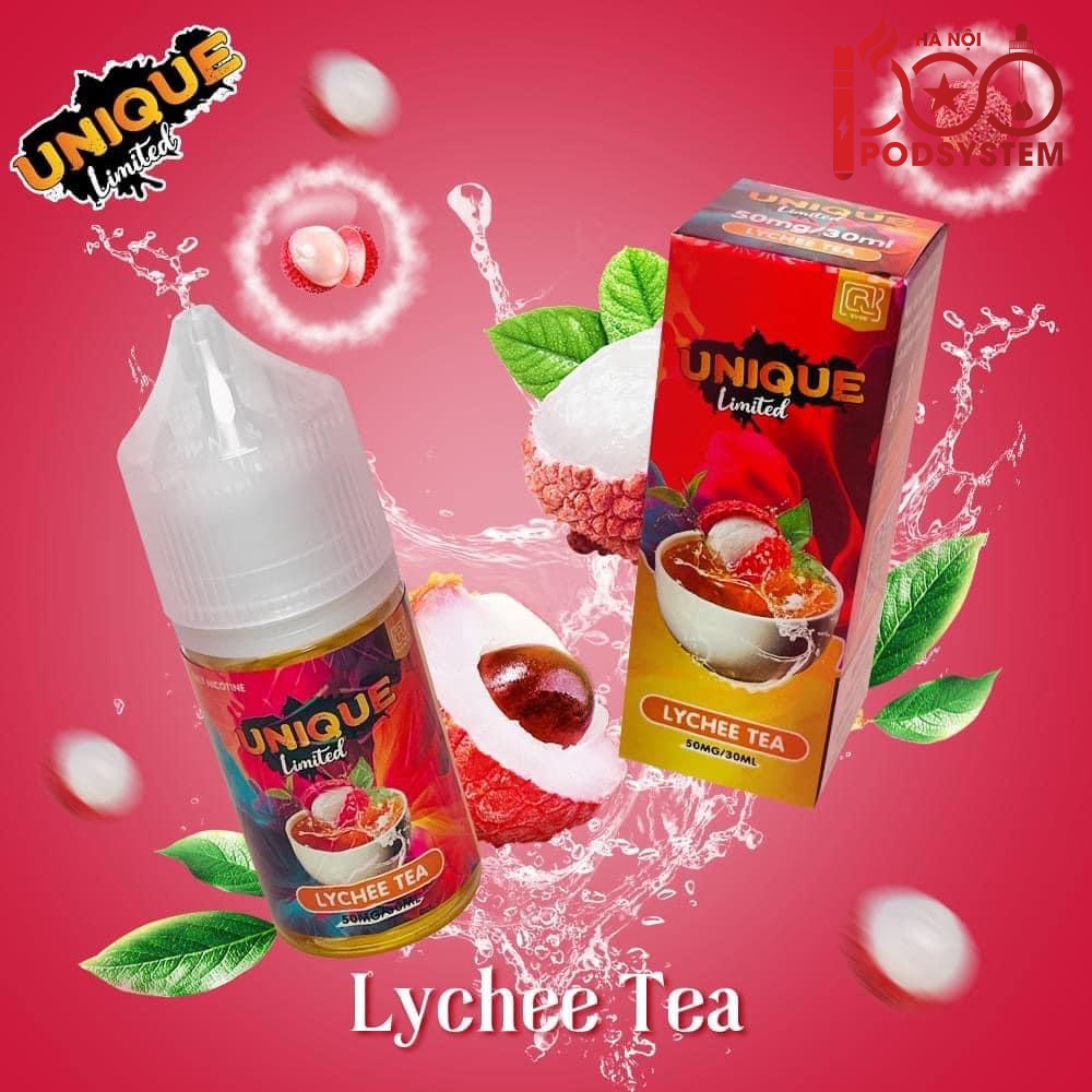 Lychee Tea (Trà Vải) Unique Limited Salt Nic 30ml