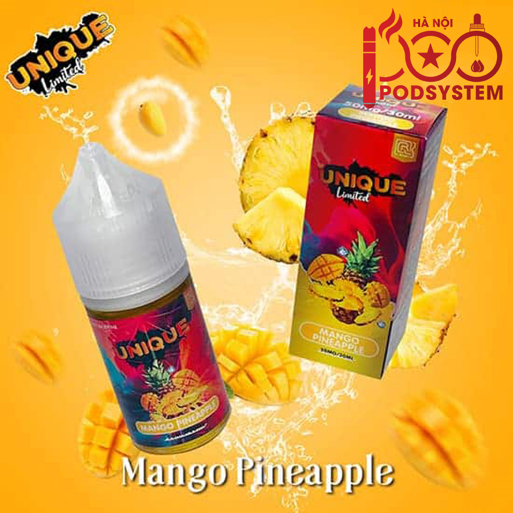 Mango Pineapple (Xoài Dứa) Unique Limited Salt Nic 30ml